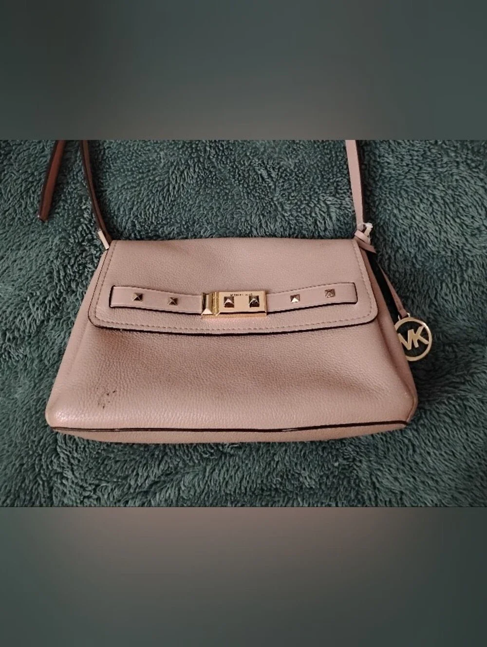 MICHAEL KORS Genuine Leather Crossbody Bag Handbag Women's Purse